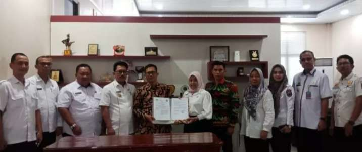 Akademi Kebidanan dan SMK Hampar Baiduri Kalianda Lakukan Perpanjangan PKS Dengan Pemkab Lampung Sel